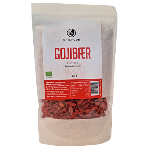 Unik Food Gojibær Ø (200 g)