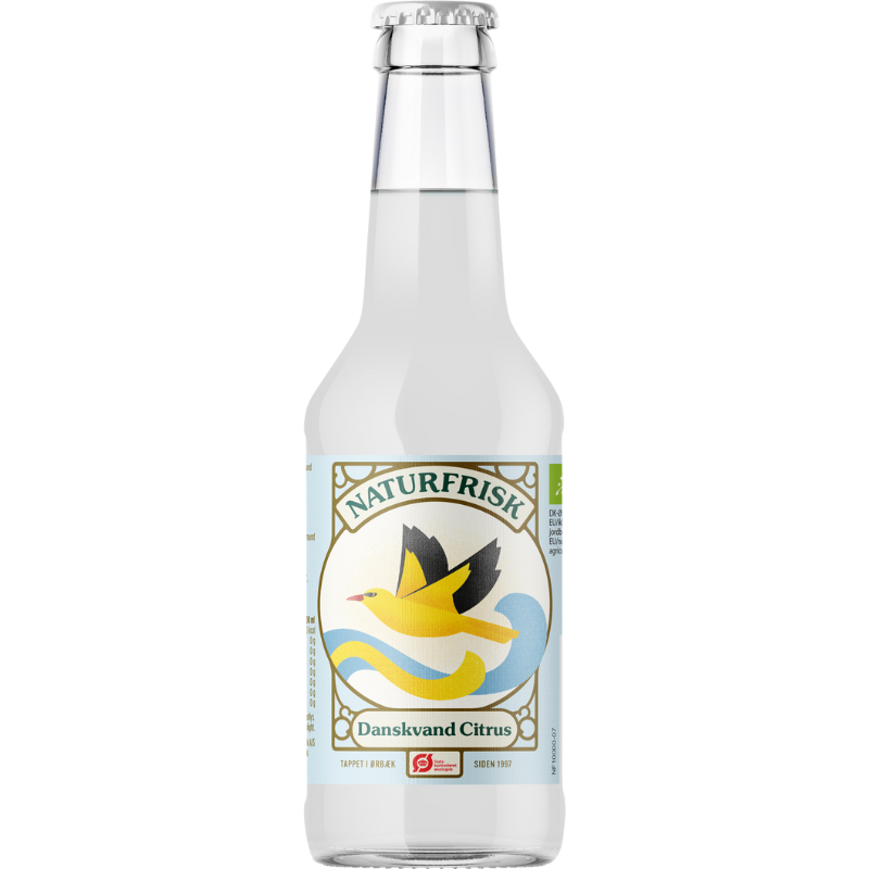Naturfrisk Danskvand m. citrus Ø - 250 ml