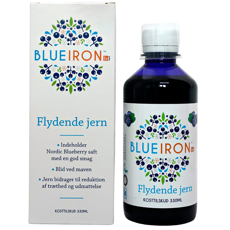 Blueiron Flydende Jerntilskud (330 ml)