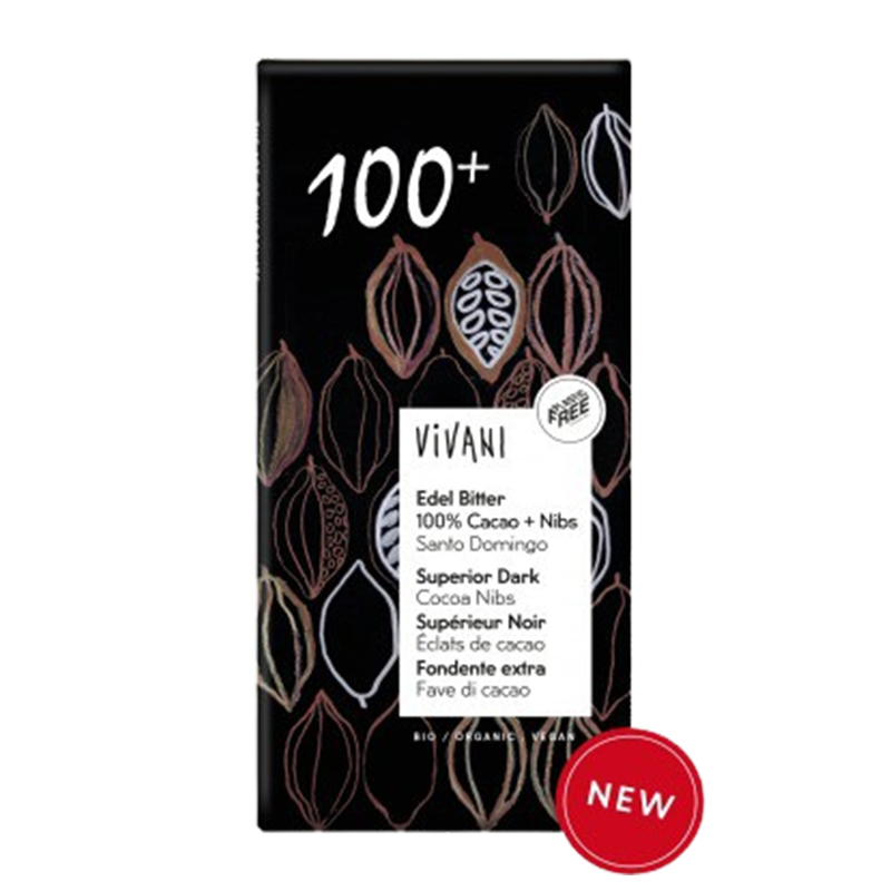 Vivani Grand Cru 100% Kakao Ø - 80 g.