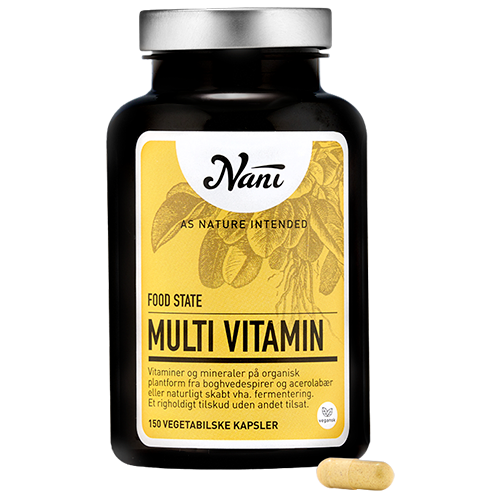 Nani Food State Multivitamin (150 kapsler)