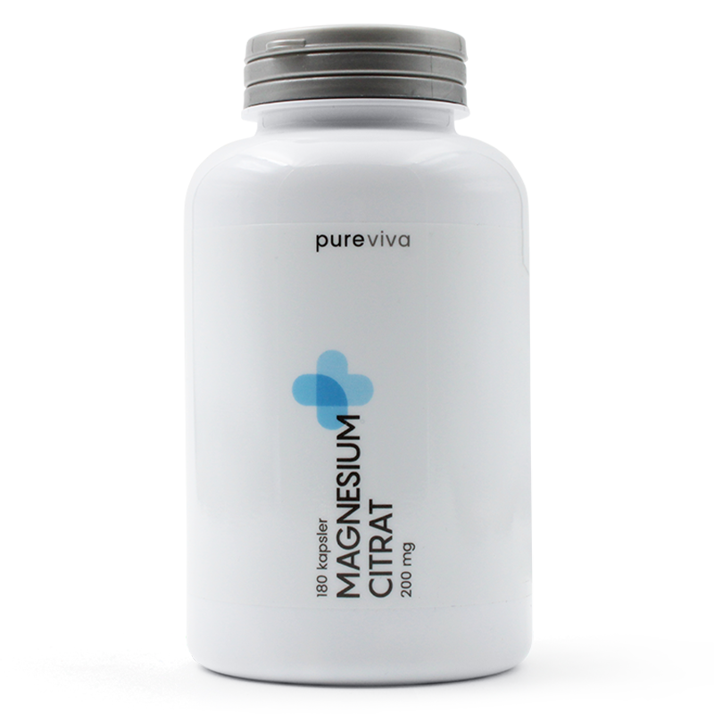 Pureviva Magnesium Citrat 200mg - 180 kap