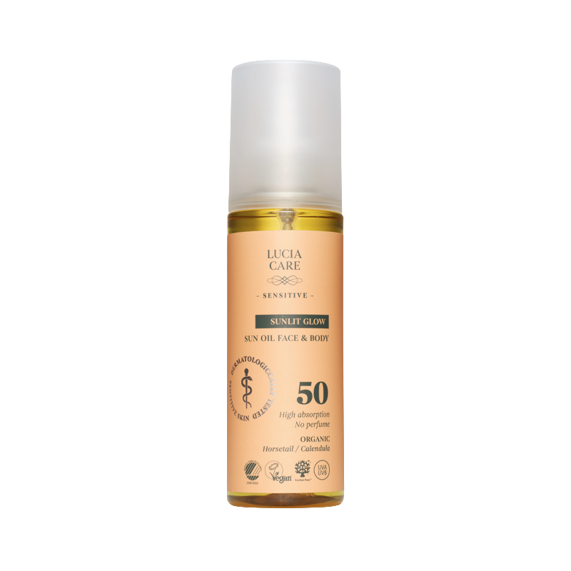 Lucia Care Sunlit Glow - Sun Oil SPF 50 (145 ml)