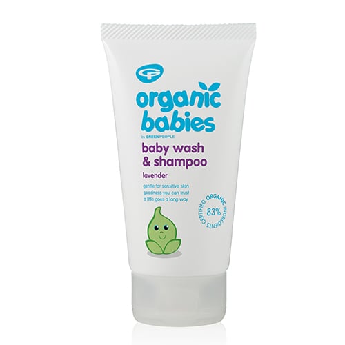 GreenPeople Organic Babies Baby Wash and Shampoo Lavender - 150 ml