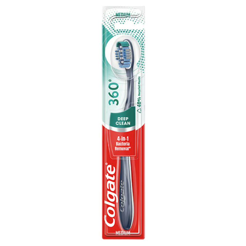 Colgate 360 Medium Tandbørste (1 stk)