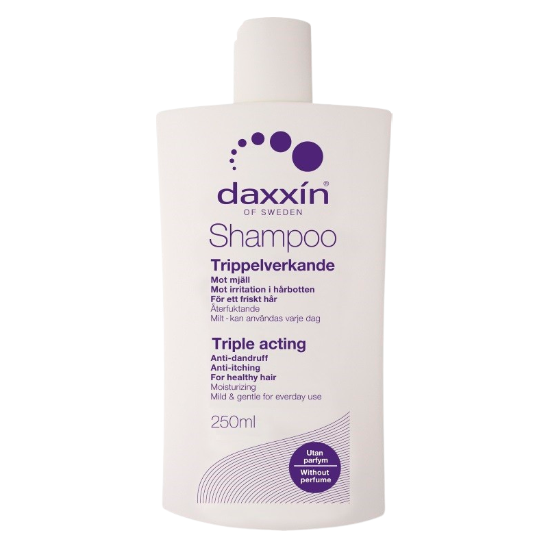 Daxxin Anti-Skælshampoo Unscented - 250 ml.