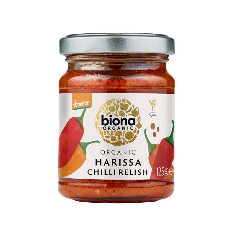 Biona Harissa Chili Relish Demeter Ø (125 g)