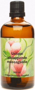 Unique Afslappende massageolie - 100 ml.