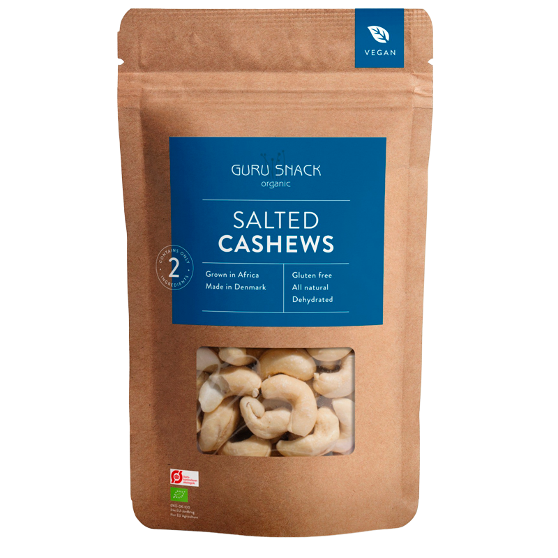 Guru Snack Salted Cashews (100 g)