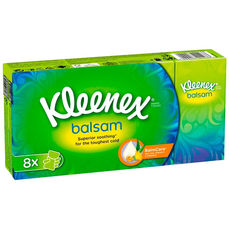 Kleenex Balsam Lomme (10x8 stk) Kleenex Balsam Lomme (10x8 stk)