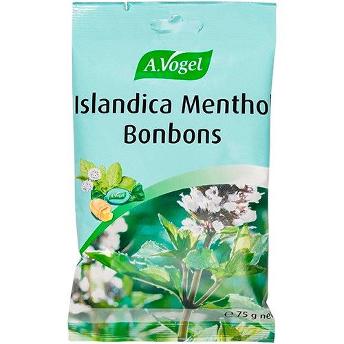 A.Vogel Islandica Menthol Bonbons - 75 g.