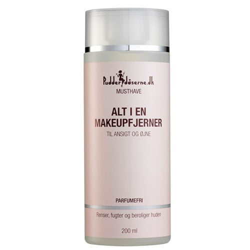 Pudderdåserne Alt I En Make-up Fjerner - 200 ml Pudderdåserne Alt I En Make-up Fjerner - 200 ml