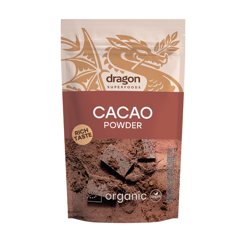 Dragon Superfood Kakao Pulver Ø - 200 g Dragon Superfood Kakao Pulver Ø - 200 g