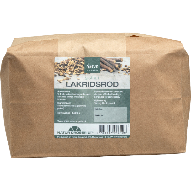 Natur Drogeriet Lakridsrod skåret - 1 kg.