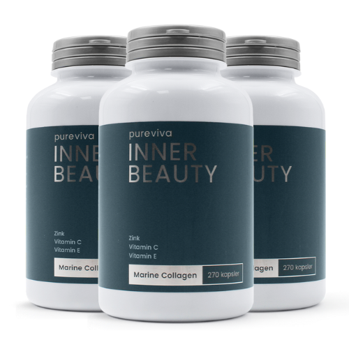 3 x Pureviva Marine Collagen (270 kaps)