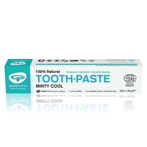 GreenPeople Tandpasta Minty Cool u/fluor - 50 ml