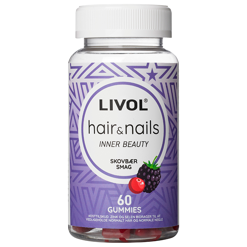 Livol Ultimate Hair & Nails Gummies (60 stk)