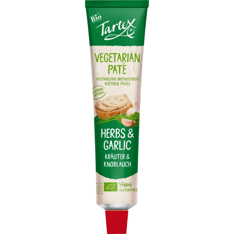 Tartex Paté Urter og Hvidløg På Tube Ø (200 g) Tartex Paté Urter og Hvidløg På Tube Ø (200 g)