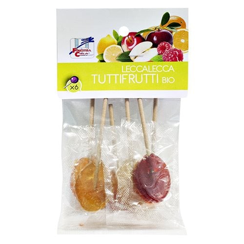 Leccalecca Økologiske Slikkepinde - 50 g. Leccalecca Økologiske Slikkepinde - 50 g.