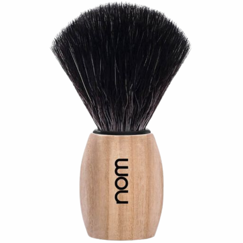 Nom Shaving Ole Barberkost Black Fibre Pure Ash (1 stk)