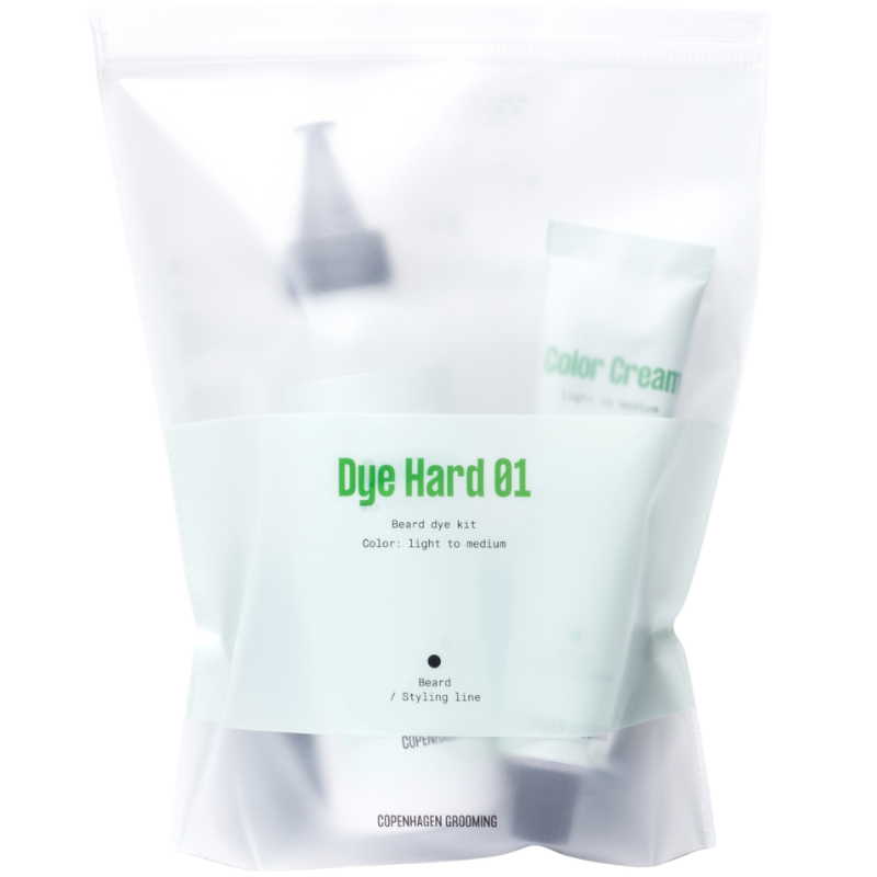 Copenhagen Grooming Dye Hard 01 Skægfarve (1 sæt)