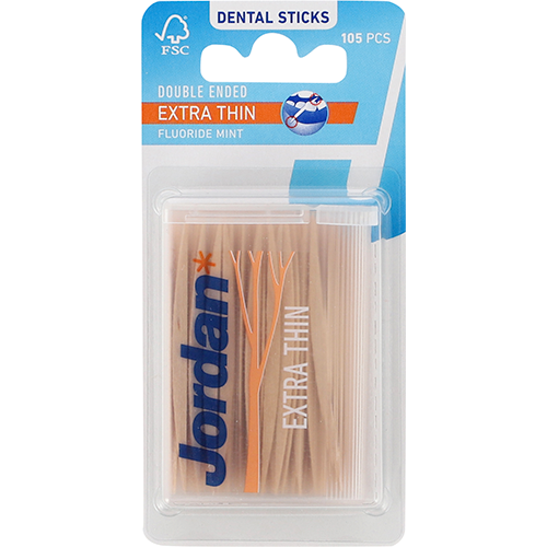 Jordan Tandstikker Extra tynd (105 stk)