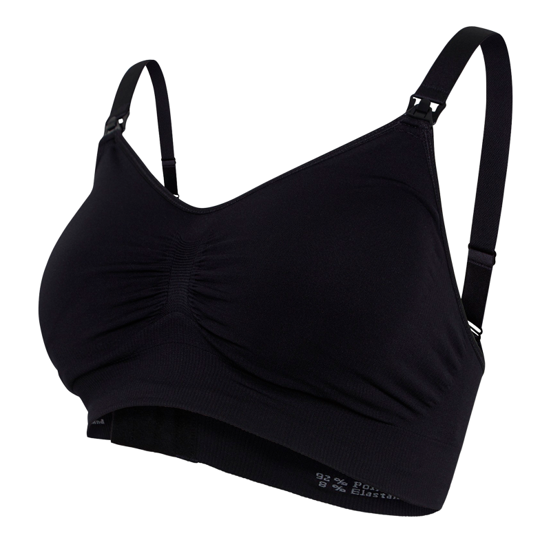 Carriwell Graviditets & Amme BH Med Indlæg Sort - Small - 1 stk