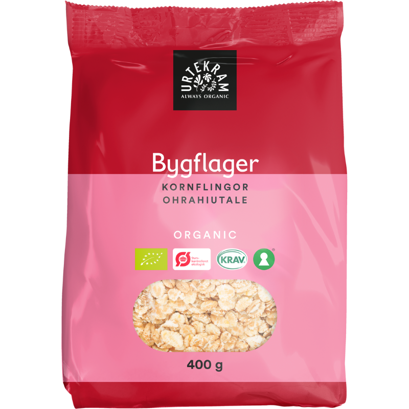 Urtekram Bygflager Ø (400 g)