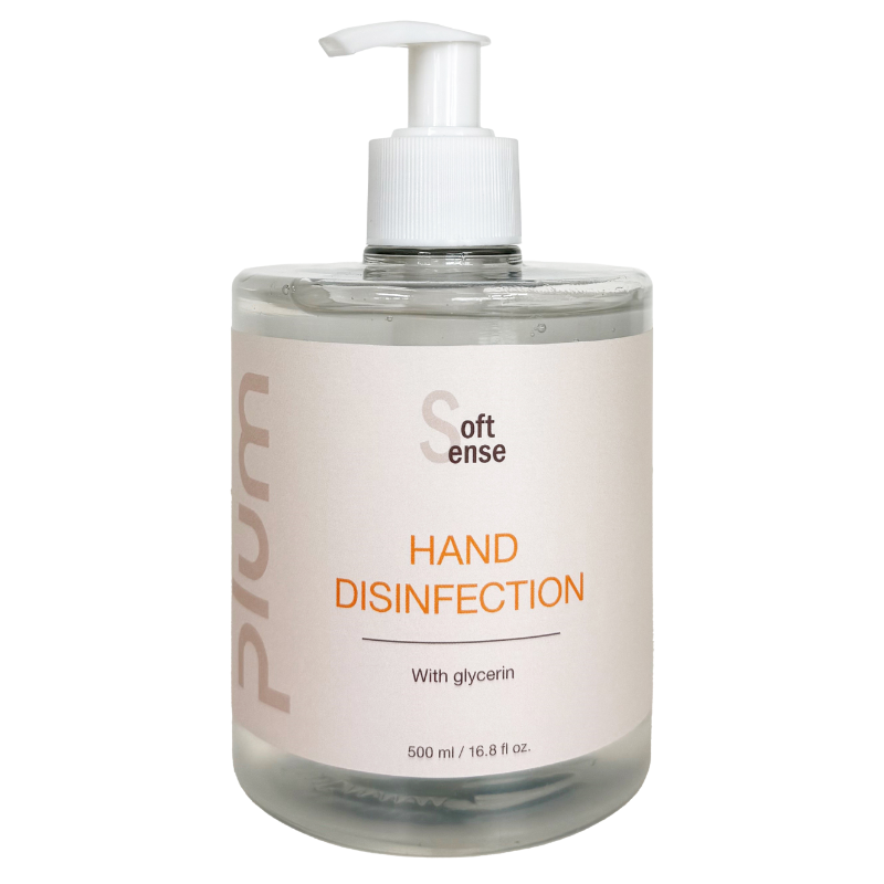 Plum Hånddesinfektion 85% Gel pumpeflaske (500 ml)