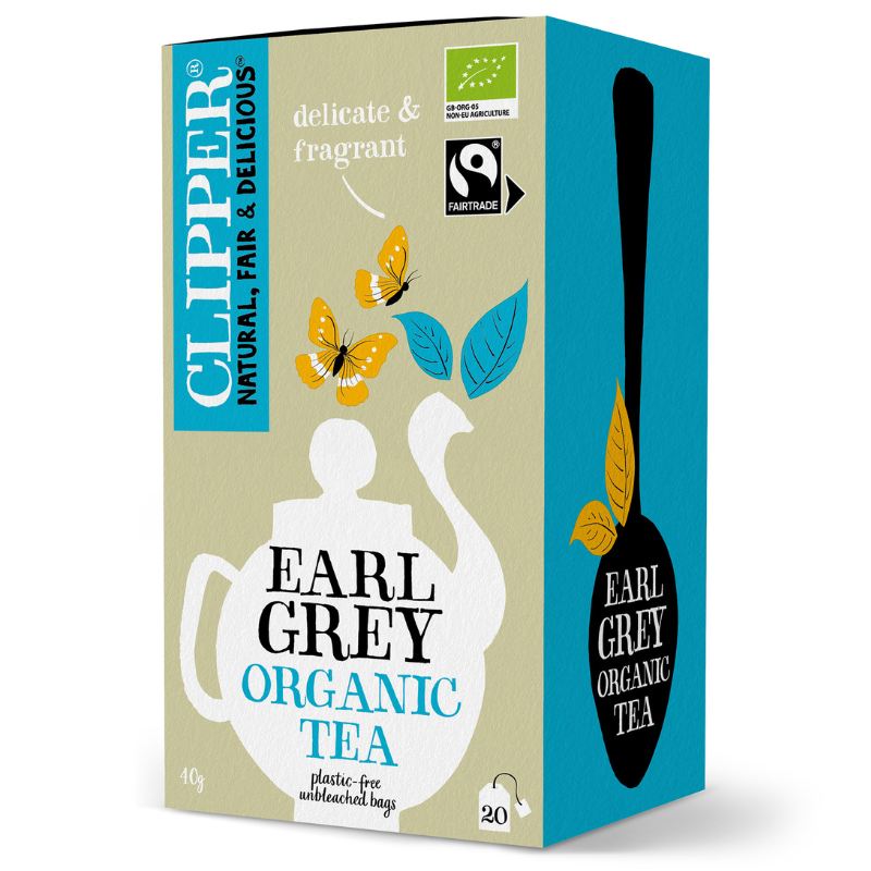 Clipper Earl Grey Te Ø - 40 g.