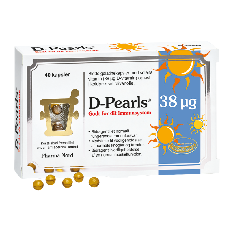 GWP - Pharma Nord D-Pearls (40 tabs)