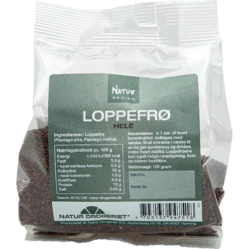 Natur Drogeriet Loppefrø Hele (100 g)