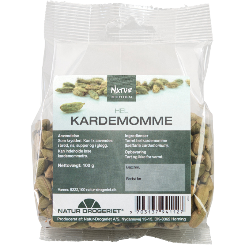 Natur Drogeriet Kardemomme Hel (100 g)