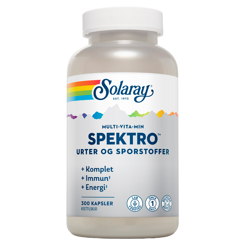 Solaray Spektro Multi-Vita-Min (300 kapsler)