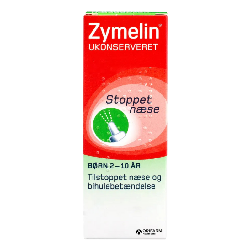 Zymelin Ukonserveret Næsespray til Børn 0,5 mg (10 ml) Zymelin Ukonserveret Næsespray til Børn 0,5 mg (10 ml)