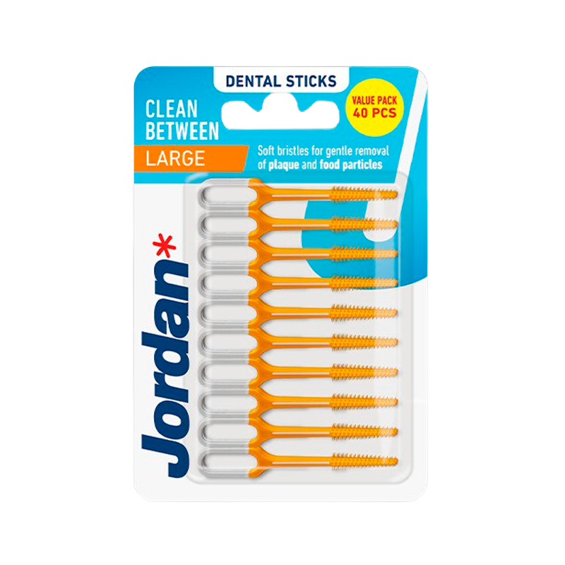 Jordan Clean Between Sticks Large (40 stk)