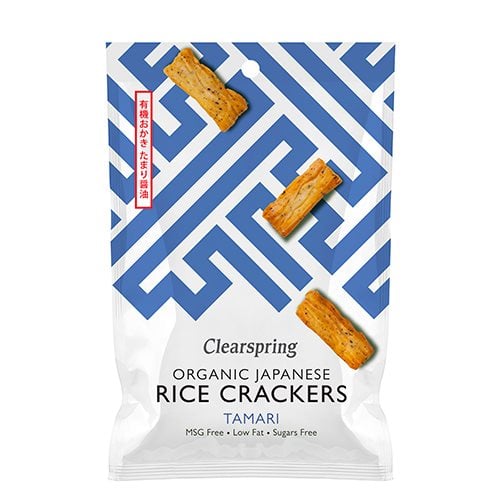 Clearspring Rice Cracker Tamari Ø - 50 g.