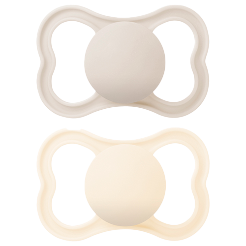 MAM Air Sut Silicone Neutral 16-36M (2 stk)
