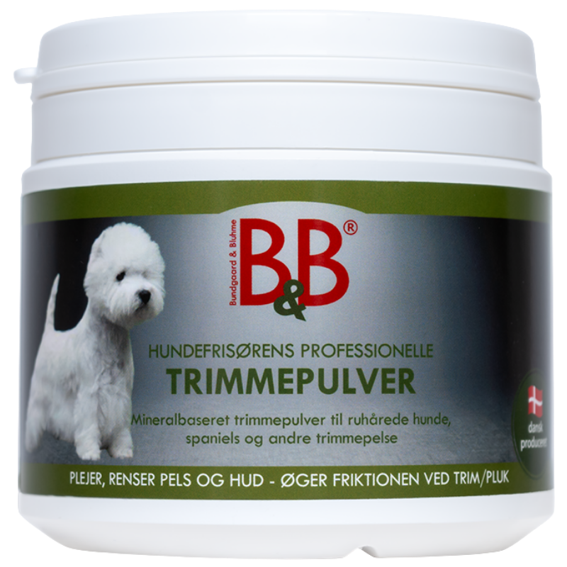 B&B Hundefrisørens Professionelle Trimmepulver (200 g)