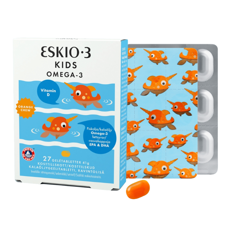 ESKIO-3 Kids Omega 3 Chewable (27 tabl)