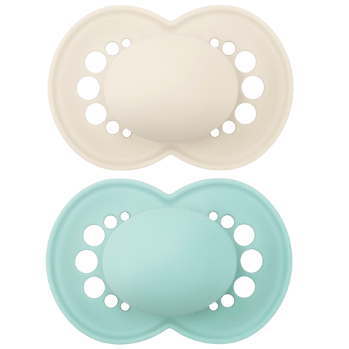 MAM Original Neutral 6-16m Uden motiv Sut (2 stk)