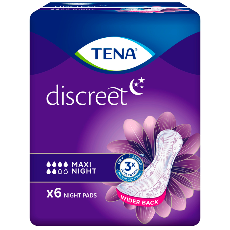 TENA Lady Maxi Night (6 stk) TENA Lady Maxi Night (6 stk)