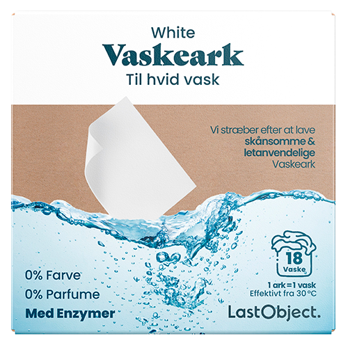 LastObject Vaskeark White (18 stk)