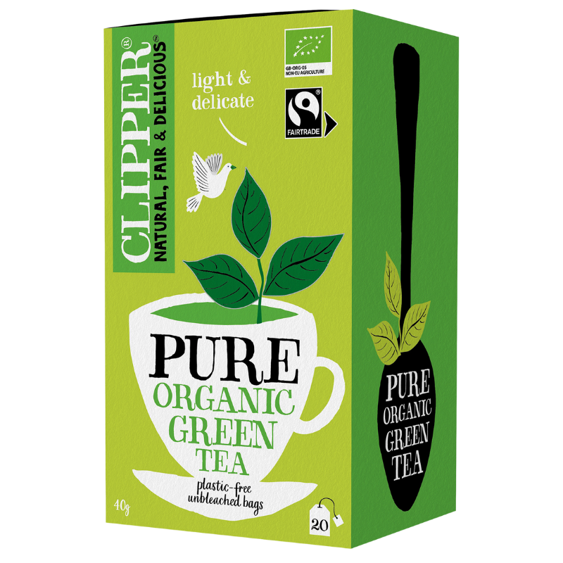 Clipper Grøn Te Ø - 40 g.