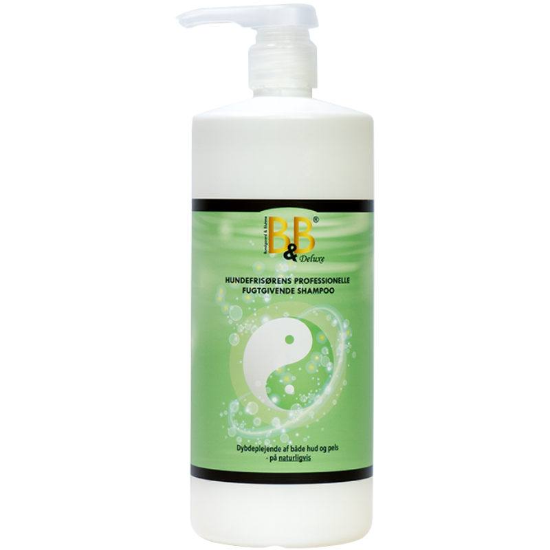 B&B Hundefrisørens Professionelle Fugtgivende Shampoo (1000 ml)