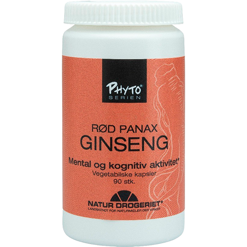 Natur Drogeriet Ginseng Rød Panax - 90 kaps.