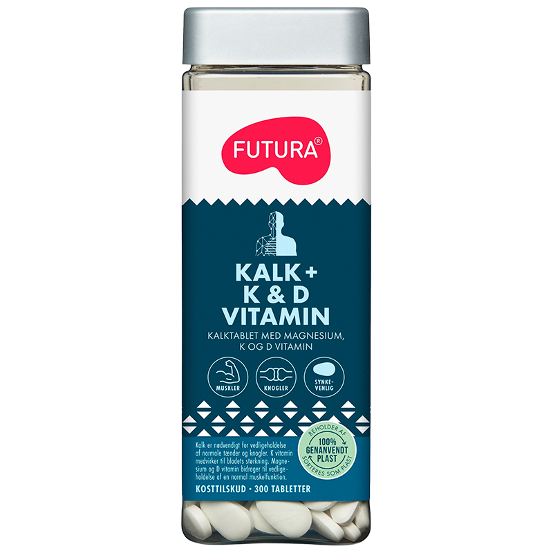 Futura Kalk + K + D + Magnesium (300 stk)