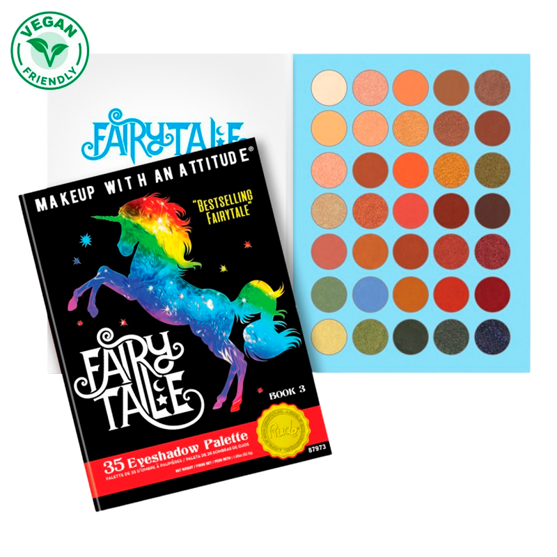 RUDE Cosmetics Fairy Tale 35 Eyeshadow Palette (1 stk)