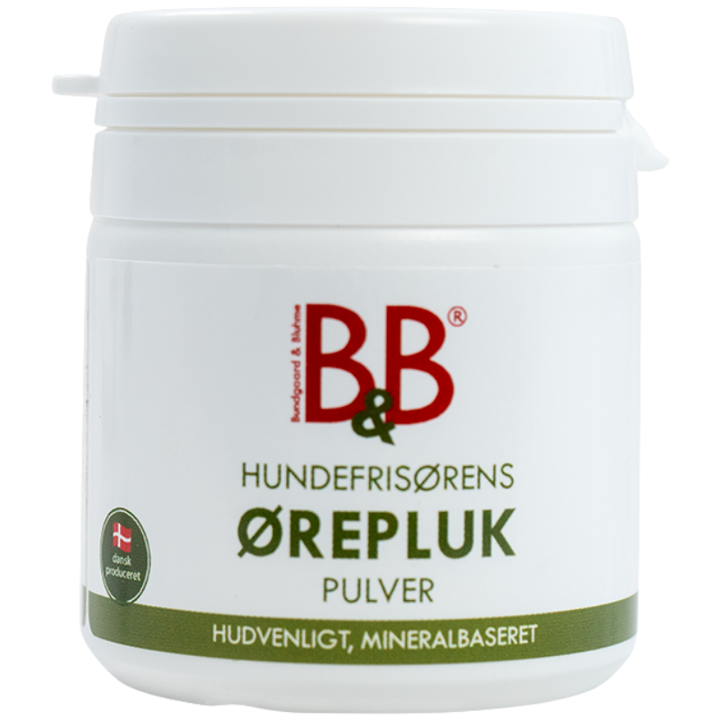 B&B Mineralbaseret Ørepluk Pulver (1 stk)