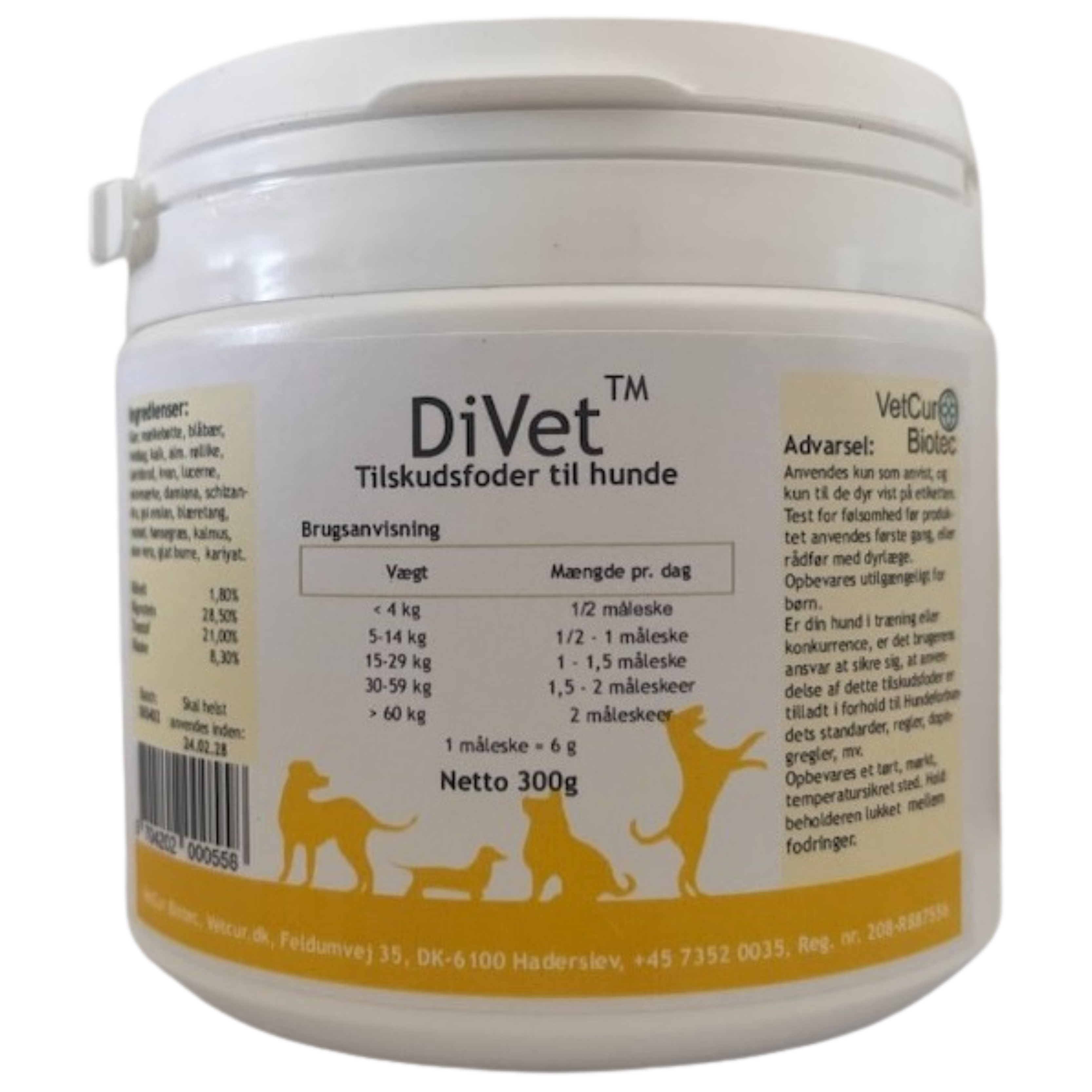 Vetcur DiVet Hund (300 g)
